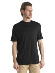 ICEBREAKER Mens Merino 150 Tech Lite III LS Relaxed Pocket Tee, Black velikost: XL