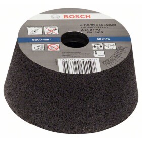 Bosch Accessories 1608600232 Brusný hrnec, kónický - kov/litina - 90 mm, 110 mm, 55 mm, 24 Bosch 1 ks