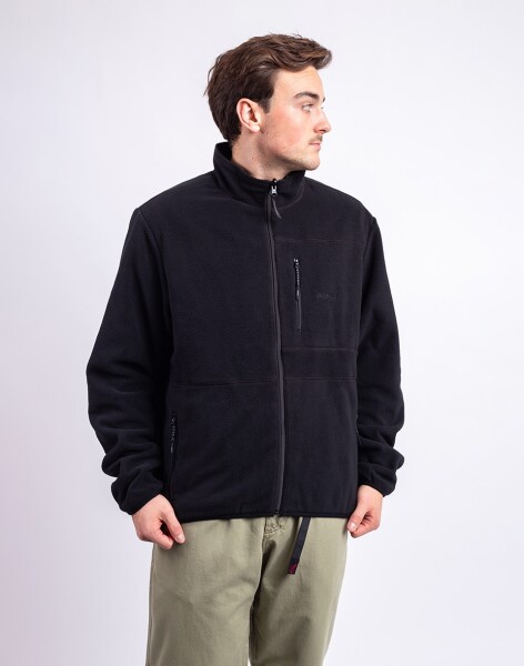 Gramicci Thermal Fleece Reversible Jacket BLACK S