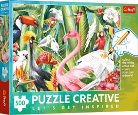 TREFL Puzzle Creative Rajští ptáci