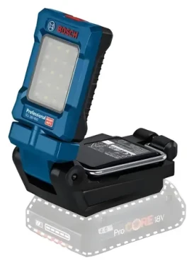 BOSCH GLI 18V-800 Professional modrá/černá / Aku svítilna / 18V / 800 lm / bez aku a nabíječky (0601443600)