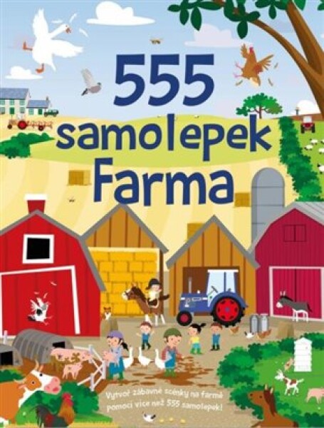 555 samolepek - Farma