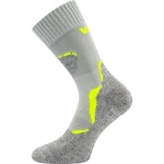 VOXX Ponožky dvouvrstvé thermo z merino DUALIX se stříbrem SVĚTLE ŠEDÉ 35-38 108999