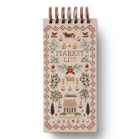 Rifle Paper Co. Trhací nákupní bloček Home Sweet Home, béžová barva, papír