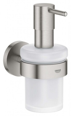 GROHE - QuickFix Start Dávkovač mýdla s držákem, sklo/supersteel 41195DC0