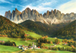 Puzzle s třídičem 2v1: Dolomity, Itálie 1000 dílků