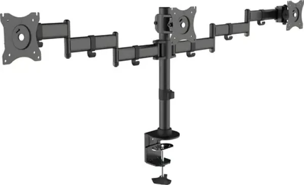 Maclean MC-691 / Stolní držák pro 3 monitory / 13-27" (MC-691)
