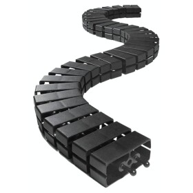 Bachmann kabelový můstek 930.058 plast černá 1000 mm Množství: 1 ks