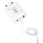 Dehner Elektronik TYPE-C30GC Adaptér USB-C 30 W do zásuvky (230 V), vnitřní Výstupní proud (max.) 3 A USB-C® Počet výstu