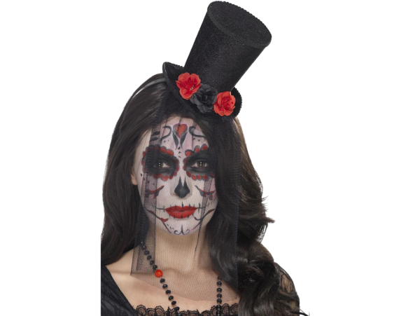 Smiffys.com Klobouček - mini černý