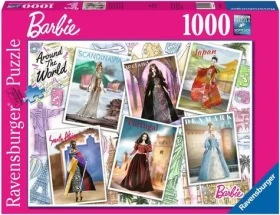 Ravensburger Puzzle Barbie: Kolem světa