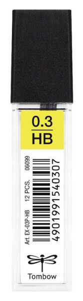 Tombow Tuha do mikrotužky 0,3 mm - HB