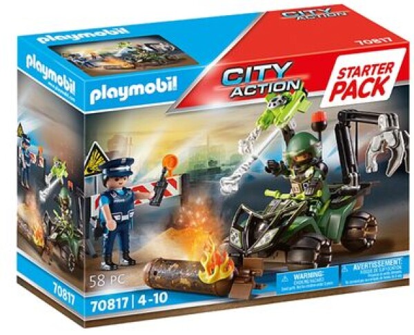 Playmobil® City Action 70817 Starter Pack Policie: Nebezpečné cvičení