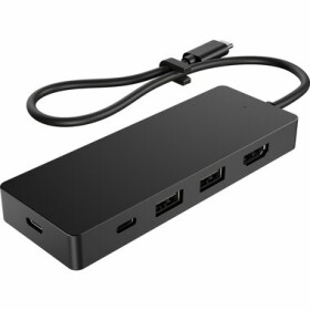 HP USB-C Travel Hub G3 černá / USB Hub / 2x USB-A / 2x USB-C / 1x HDMI (86S97AA)