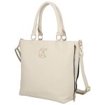 Stylová dámská koženková kabelka do ruky Basttilla, béžová