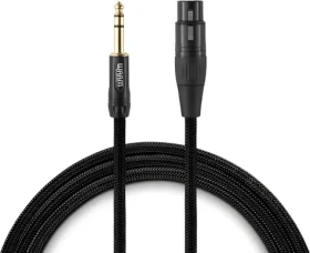 Warm Audio PREM-XLRF-TRSM-6 černá / Audio kabel / XLR (F) - Jack 6,3 mm (M) / 1,8 m / Premium (WARM PREM-XLRF-TRSM-6)