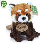 Plyšová panda červená 18 cm ECO-FRIENDLY