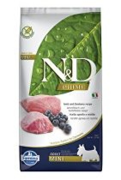 N&D PRIME DOG Adult Mini Lamb & Blueberry 7kg