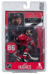 McFarlane Figurka Jack Hughes #7 New Jersey Devils NHL 7" Figure SportsPicks Red Jersey