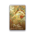 Magnet Alfons Mucha Podzim, 54 85 mm