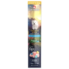 Ontario Tyčinka pro psy kuřecí 15 g / Pamlsek pro psy / Kuřecí maso (214-861641)