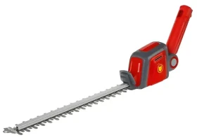 WOLF-Garten HT 40 eM červená/šedá / Aku nůžky na živý plot / 18V / Délka nože 40 cm / Otočná hlava 90° / Bez rukojeti (72AMH8-1650)