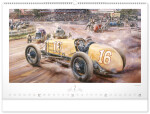 Nástěnný kalendář 2027 Notique Oldtimers – Václav Zapadlík, 64 x 42 cm