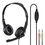 Hama PC headset Essential HS 300 černá (53982)