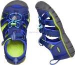 Dětské sandály Keen Seacamp II CNX CHILDREN blue depths/chartreuse Velikost: