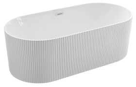 AQUALINE - TURIA STRIP volně stojící vana 170x80cm, bílá E2785