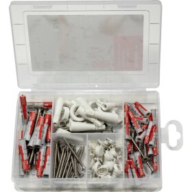 Fischer 577062 easyDIY EasyHook Box s výběrem hmoždinek 113 ks
