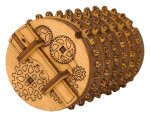 Hlavolam - Kryptos - Cryptex Wooden Kit