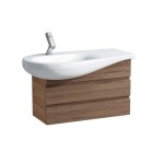 Laufen - Il Bagno Alessi One Nábytkové umyvadlo 90x50 cm, s 1 otvorem pro baterii, s LCC, bílá H8149754001041