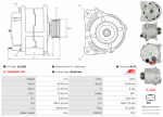 Alternátor AUDI Q7 I (4L) | 4.2 FSI Benzin quattro