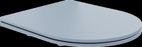 MEXEN - WC sedátko Soft Close slim, duroplast, šedý-niebieski mat 39740069