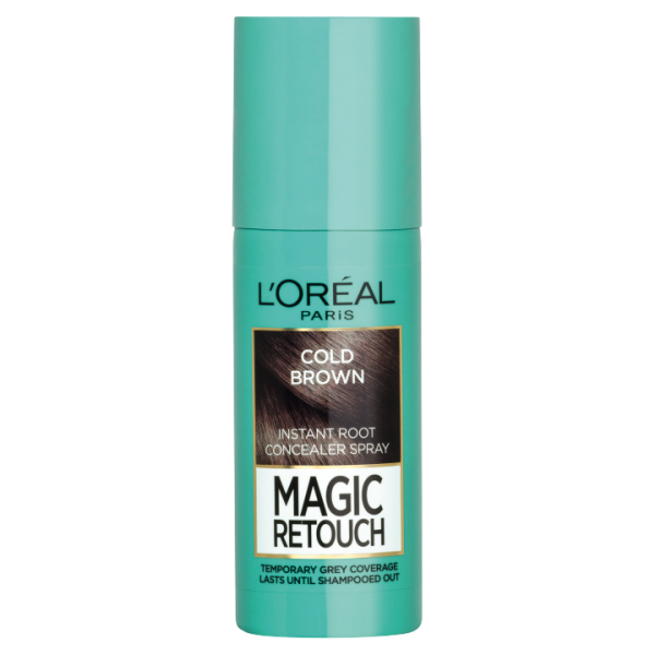 L'Oréal Paris Magic Retouch Sprej pro okamžité zakrytí odrostů ledově hnědá 75ml