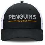 Fanatics Pánská kšiltovka Pittsburgh Penguins NHL Authentic Pro A/Cap Structured Adj. Meshback