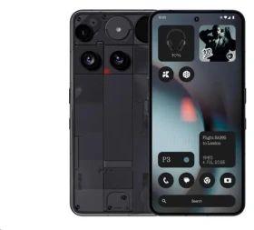 Nothing Phone 3 5G černá / Smartphone / 6,67" AMOLED / Snapdragon 8s Gen 4 / 12GB RAM / 256GB / 5150 mAh / IP68 (A10000022/EU)