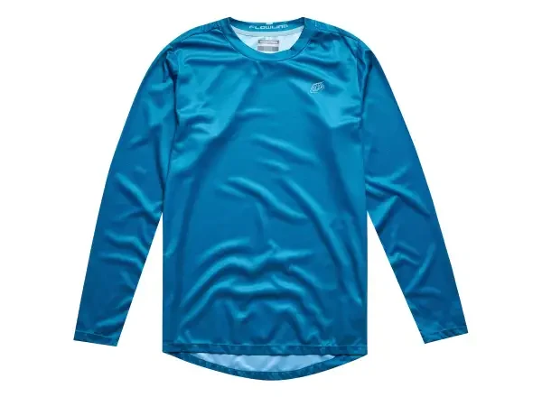 Troy Lee Designs Flowline pánský dres dlouhý rukáv Slate Blue vel. M