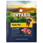 Ontario Puppy Mini Lamb Brown Rice 2.25kg / Granule pro štěňata (214-13102)