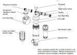 Samočisticí filtr s tl. redukčním ventilem - 1"M; 40µm; nerez, manuální vč. filtrační vložky