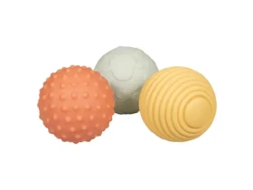 Little Dutch Senzorické míčky 3 ks Farma