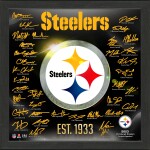 Highland Mint Obraz Pittsburgh Steelers NFL Signature Logo 2023