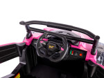 Mamido Elektrické autíčko Buggy Racing Speed 22 růžové | 4x4 | 12V10Ah | 180W | EVA | LED | 2,4Ghz | ECO kůže