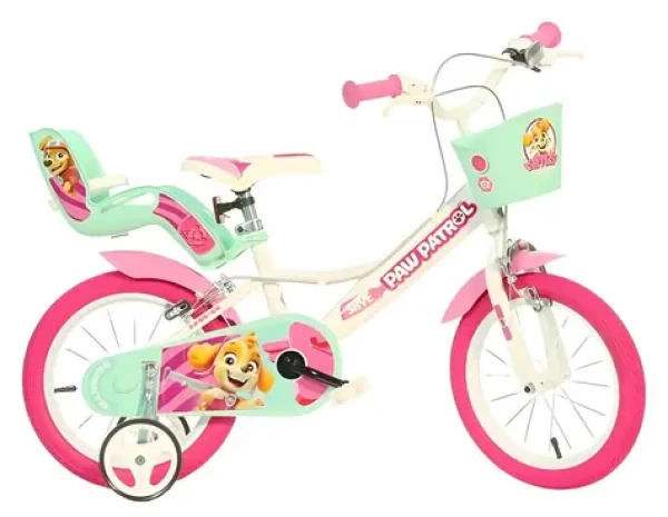 Dino Bikes 14" Paw Patrol s příslušenstvím / Dětské jízdní kolo (05-CSK5144/PW)