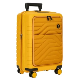 Bric's Ulisse 55 cm mango / Kufr / Spinner / USB konektor / přední kapsa (8016623914763)