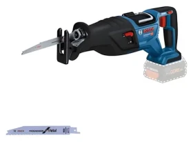 Bosch GSA 18V-28 modrá-černá / Přímočará pila / 18 V / řez do dřeva 230 mm / zdvih 28 mm / solo bez aku (06016C0001)