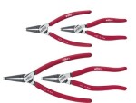 KNIPEX - Kleště precizní, na pojistné kroužky Ø 12-25mm - vnitřní, zahnuté - 130mm, velké opěrné plochy na hrotech (4821J11)