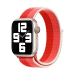Devia Nylon Braided Two-Tone Loop Peony / Řemínek pro Apple Watch / 40/41/42 mm / Nylon (6938595364686)