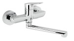 NOVASERVIS - Umyvadlová dřezová baterie 150 mm Metalia 54 ECO, chrom 54076,0E